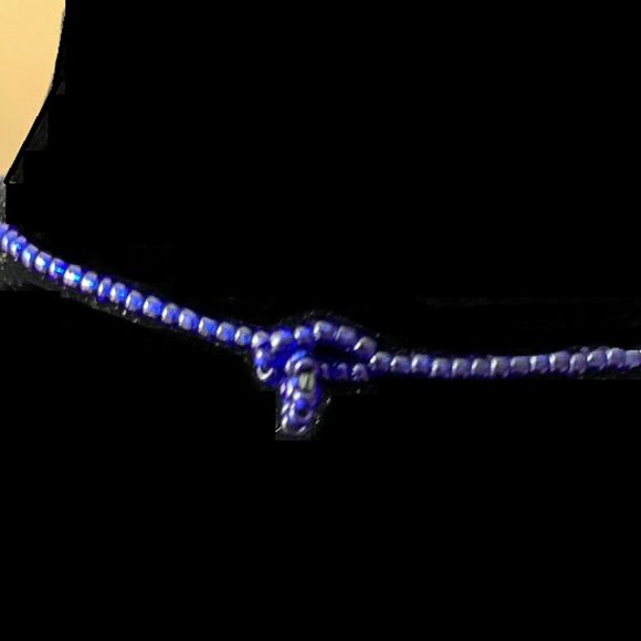 LaviguerDesigns Beaded Garland Rope Choker Necklace - Picture 3 of 3